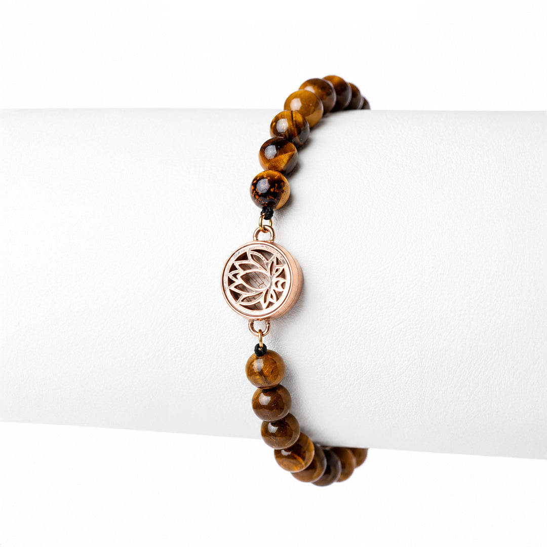 Tiger Eye Edition – Rose Gold Charm