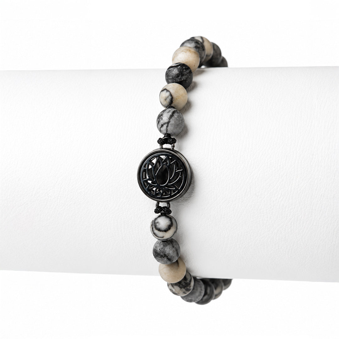 Grey Jasper-Inspired Edition – Black Charm