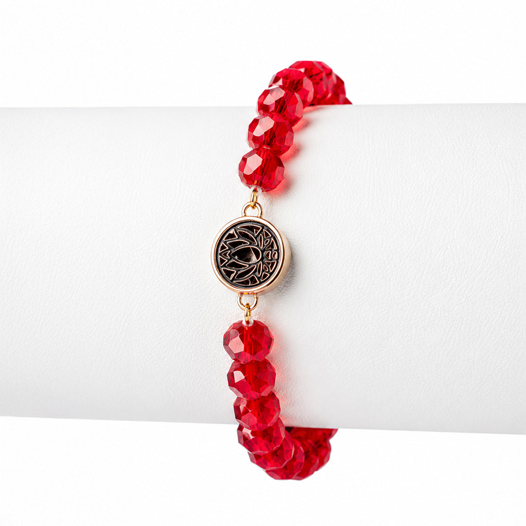 Ruby Glow Edition – Rose Gold Charm