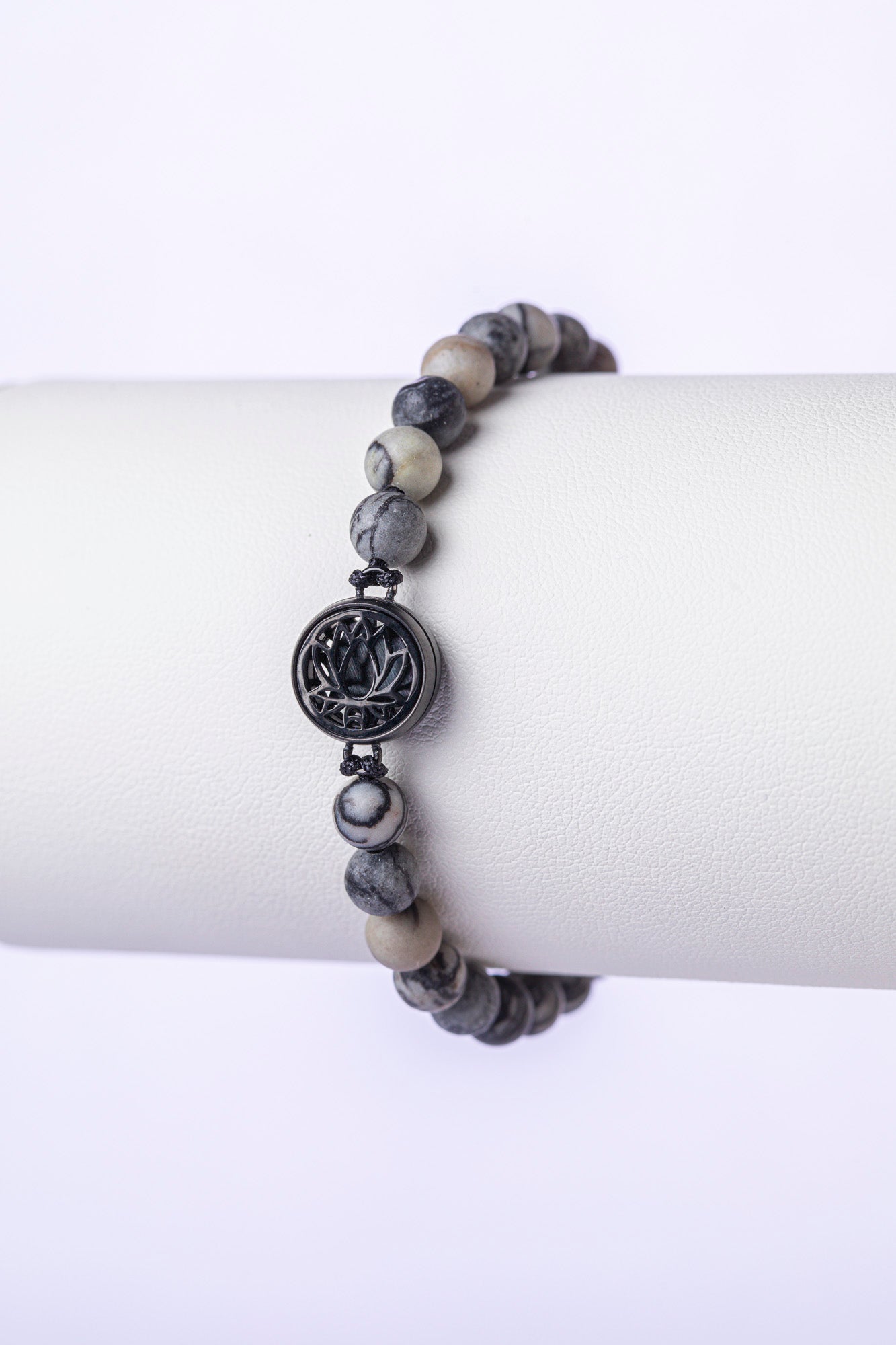 Grey Jasper-Inspired Edition – Black Charm